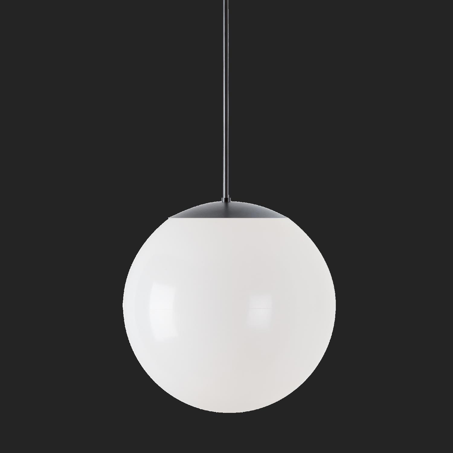 OS ISI72623 ISIS P3 PM HP závěsné plastové svítidlo černá / bílá IP40 4000 K 52W LED nouzové kombinované 3 h (původní kód OS 72623) - OSMONT