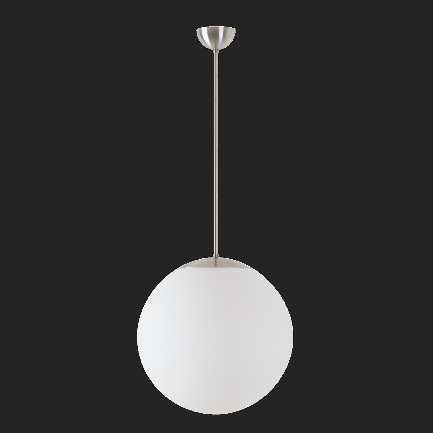 OS ISI64979 ISIS P3 PM-M závěsné plastové svítidlo nerez broušená / bílá IP40 4000 K 27W LED nouzové kombinované 1 h (původní kód OS 64979) - OSMONT