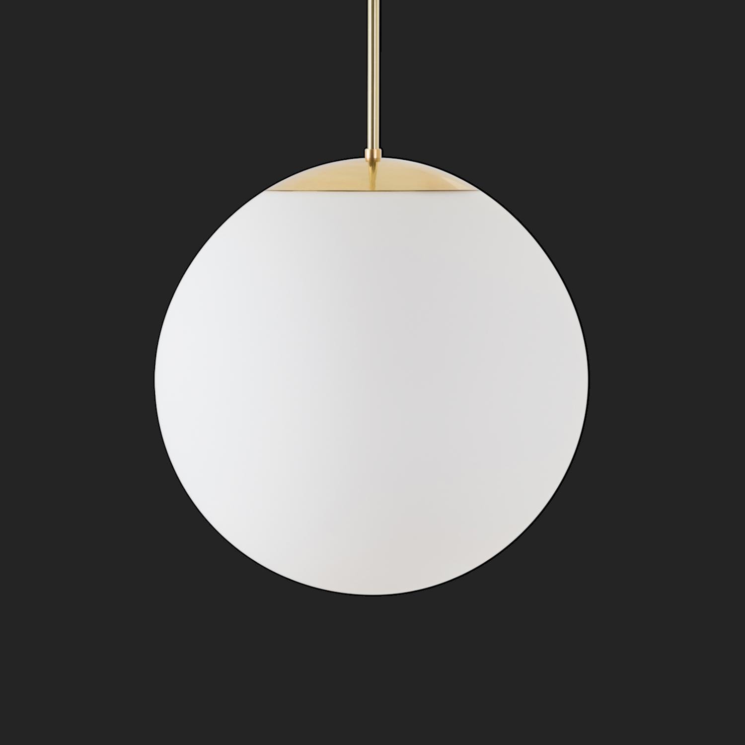 OS ISI72178 ISIS P3 PM-M HP závěsné plastové svítidlo mosaz leštěná / bílá IP40 3000 K 52W LED nouzové kombinované 3 h (původní kód OS 72178) - OSMONT
