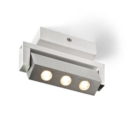 Obrázek pro produkt //  Nástěnné svítidlo TICO III náklopná hliník 230V/350mA LED 3x1W, 3000K, 240lm - RED - DESIGN RENDL