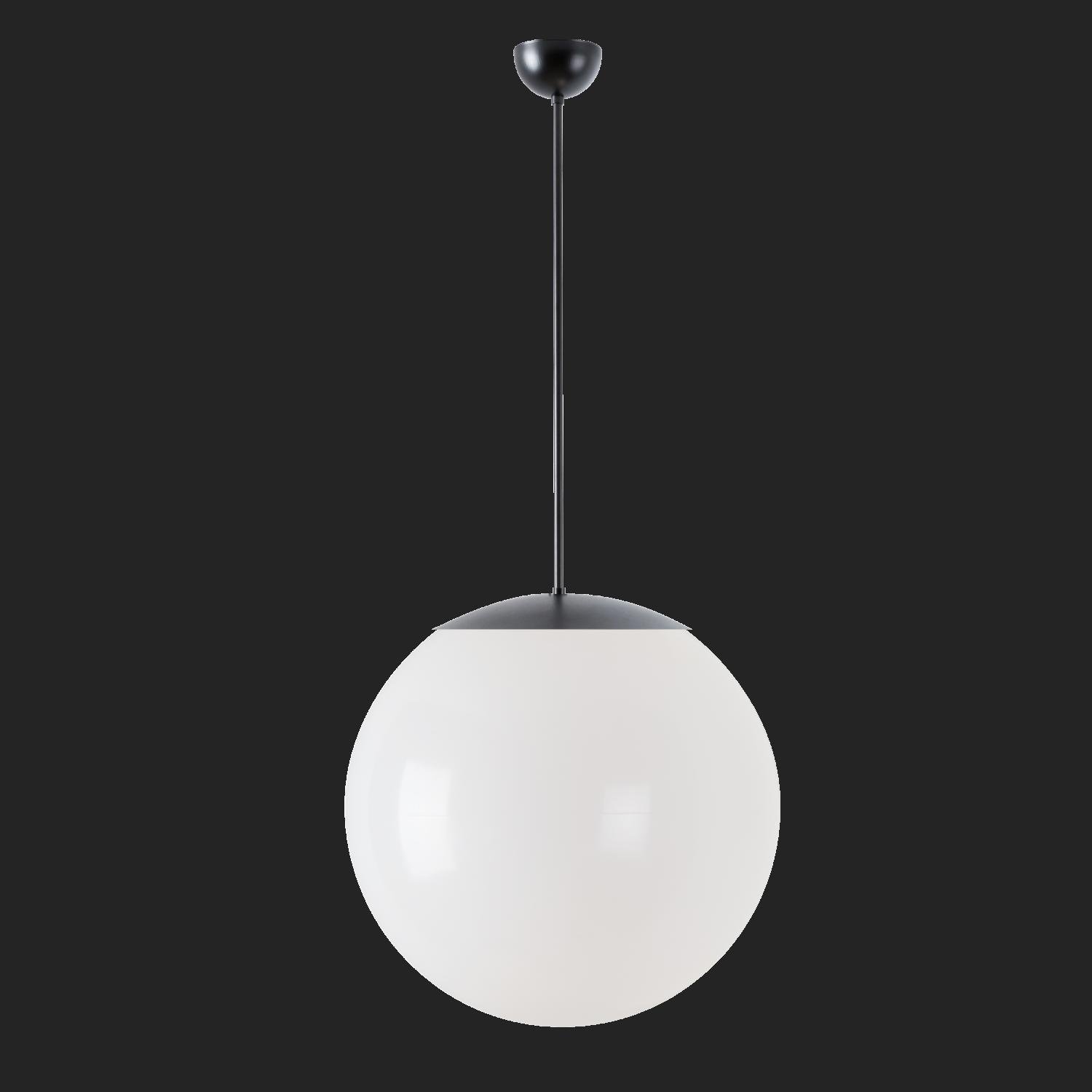 OS ISI61913 ISIS P4 závěsné plastové svítidlo černá / bílá IP40 4000 K 41W LED nouzové kombinované 3 h (původní kód OS 61913) - OSMONT