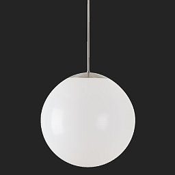 Obrázek pro produkt ISIS P4 HP závěsné plastové svítidlo nerez broušená / bílá IP40 3000 K 58W LED DALI (původní kód OS 62496) - OSMONT