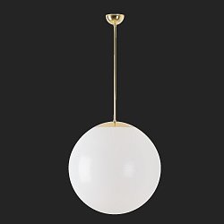 Obrázek pro produkt ISIS P4 PM závěsné plastové svítidlo mosaz leštěná / bílá IP40 3000 K 41W LED nouzové kombinované 3 h (původní kód OS 64043) - OSMONT