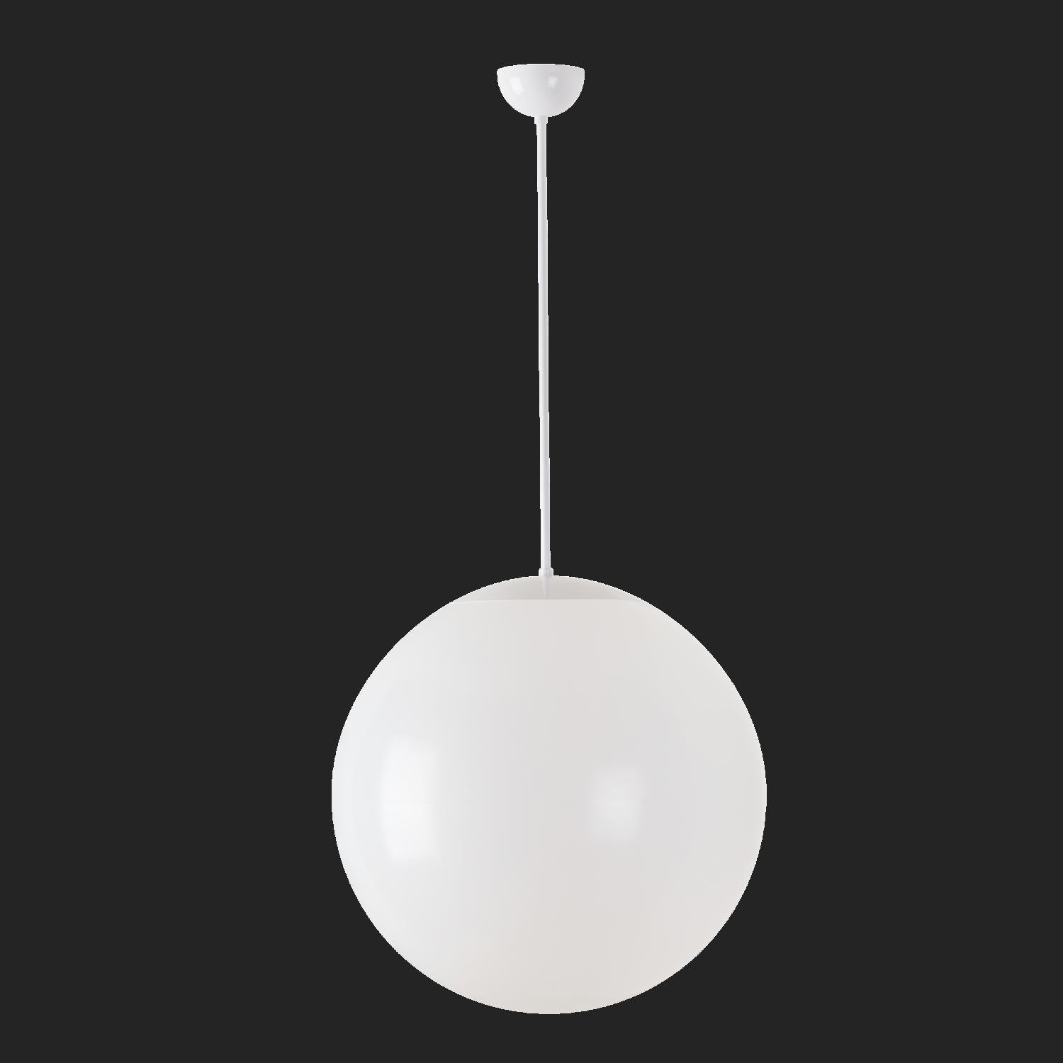 OS ISI64013 ISIS P4 PM závěsné plastové svítidlo bílá IP40 3000 K 41W LED nouzové kombinované 3 h (původní kód OS 64013) - OSMONT
