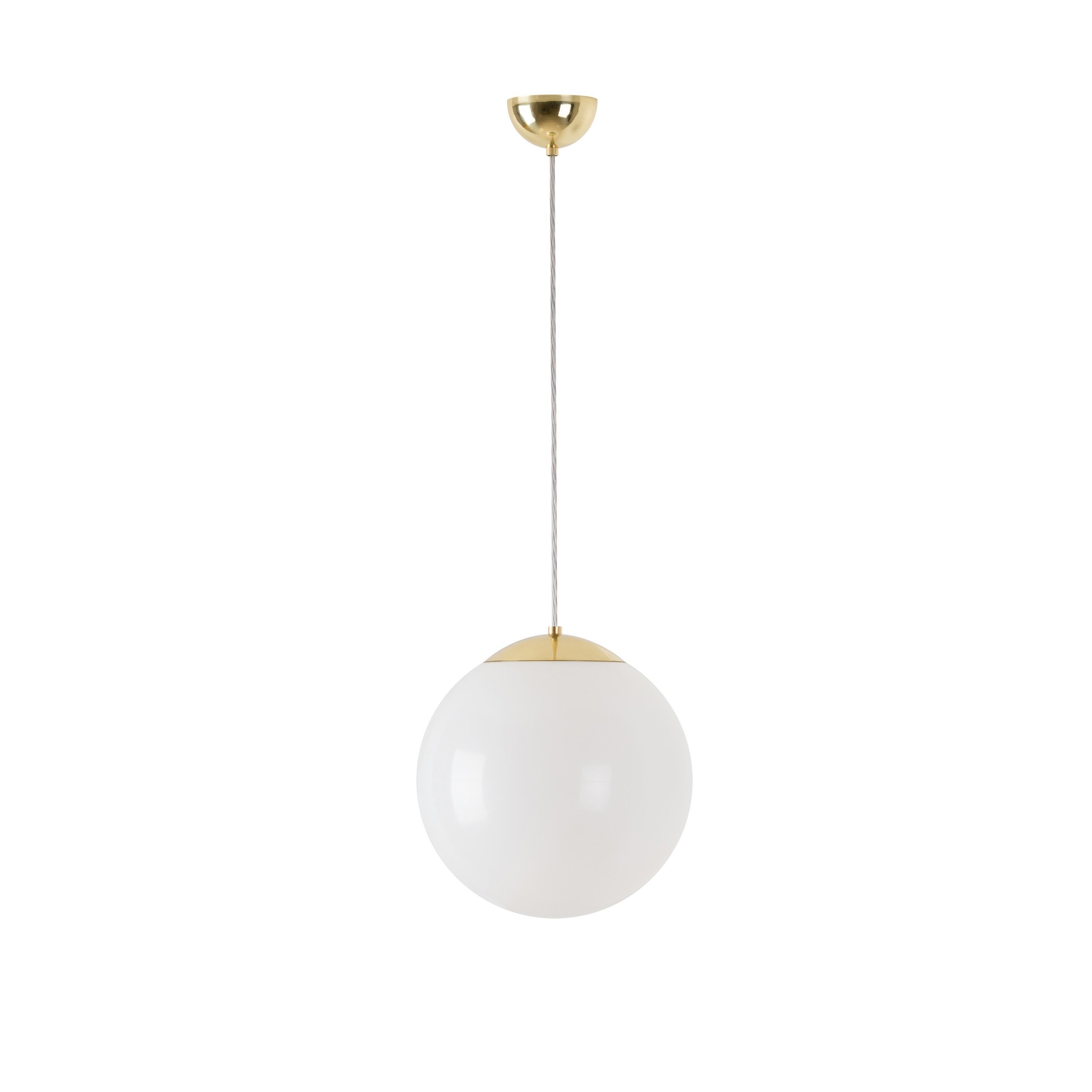 OS ISI66233 ISIS S2 závěsné plastové svítidlo mosaz leštěná / bílá IP40 3000 K 20W LED DALI (původní kód OS 66233) - OSMONT