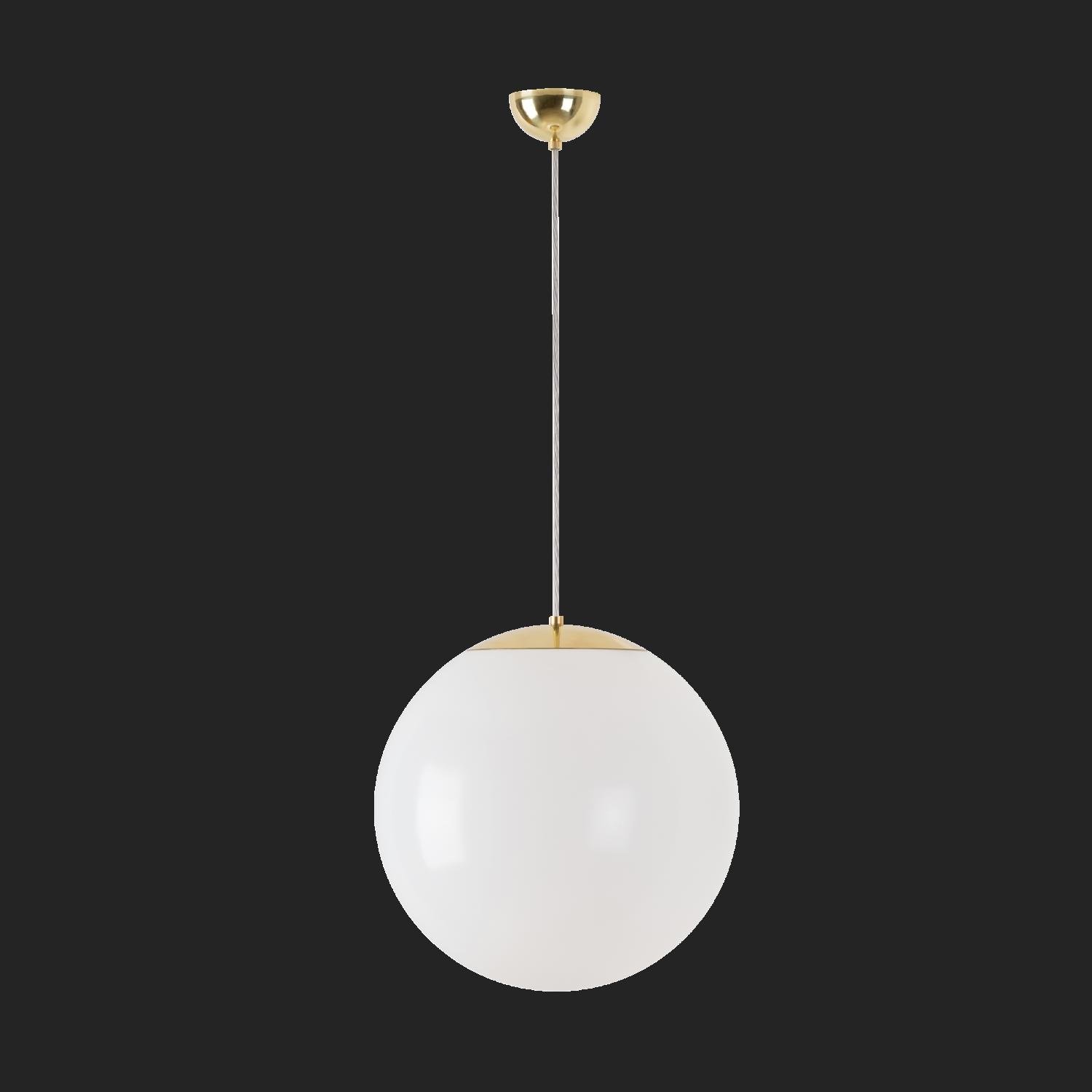 OS ISI64313 ISIS S3 PM závěsné plastové svítidlo mosaz leštěná / bílá IP40 3000 K 27W LED nouzové kombinované 1 h (původní kód OS 64313) - OSMONT