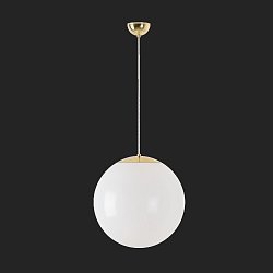 Obrázek pro produkt ISIS S3 PM závěsné plastové svítidlo mosaz leštěná / bílá IP40 3000 K 27W LED nouzové kombinované 1 h (původní kód OS 64313) - OSMONT
