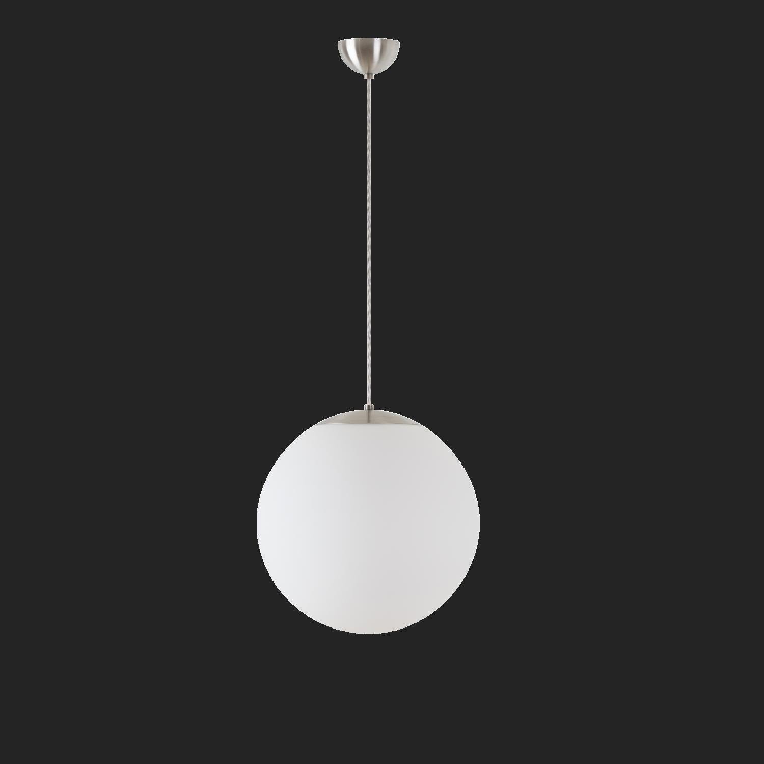 OS ISI70819 ISIS S3 PM-M závěsné plastové svítidlo nerez broušená / bílá IP40 4000 K 27W LED nouzové kombinované 1 h (původní kód OS 70819) - OSMONT