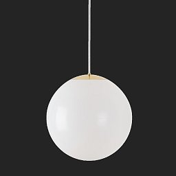 Obrázek pro produkt ISIS S4 PM HP závěsné plastové svítidlo mosaz leštěná / bílá IP40 4000 K 58W LED nouzové kombinované 3 h (původní kód OS 72742) - OSMONT
