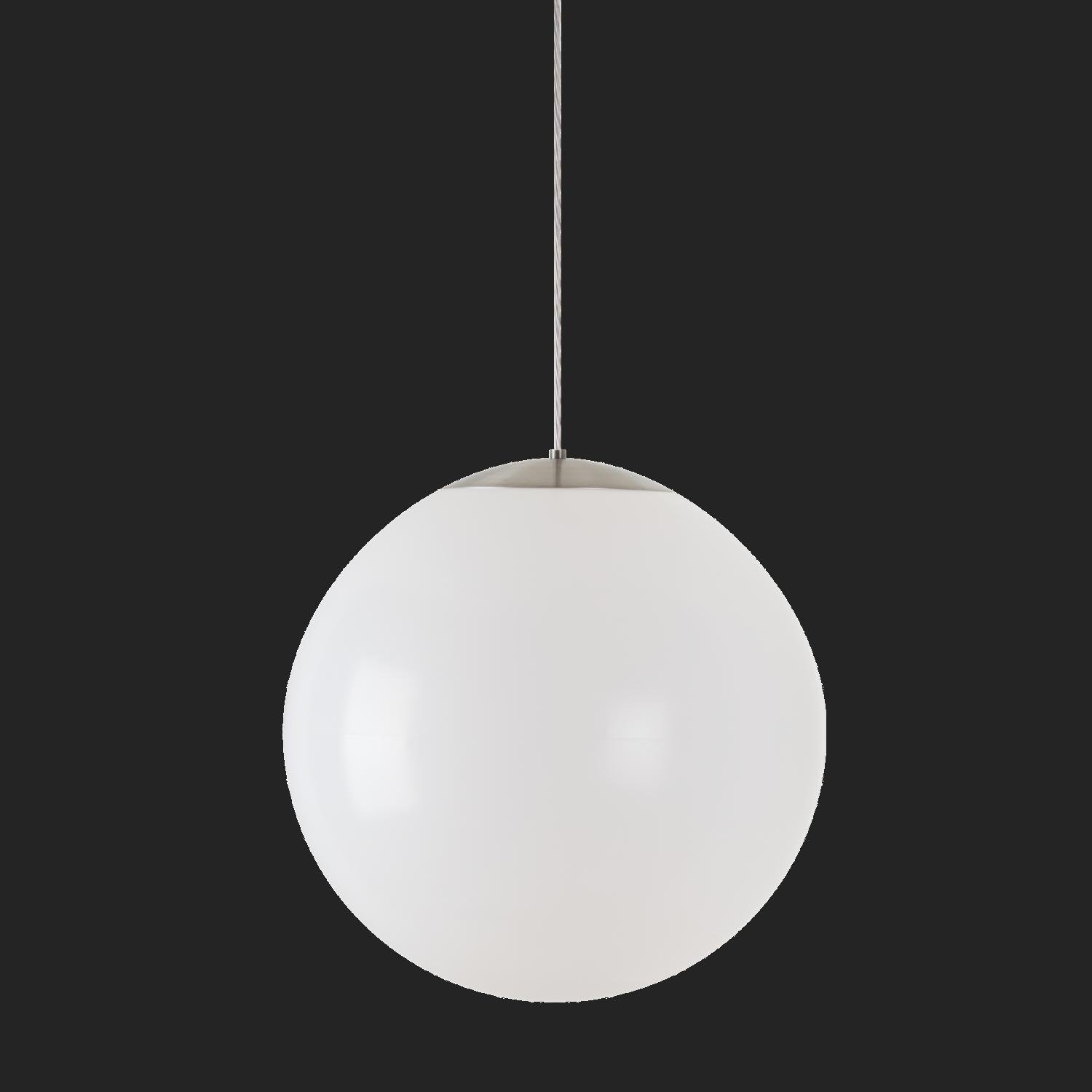 OS ISI72744 ISIS S4 PM HP závěsné plastové svítidlo nerez broušená / bílá IP40 4000 K 58W LED nouzové kombinované 3 h (původní kód OS 72744) - OSMONT