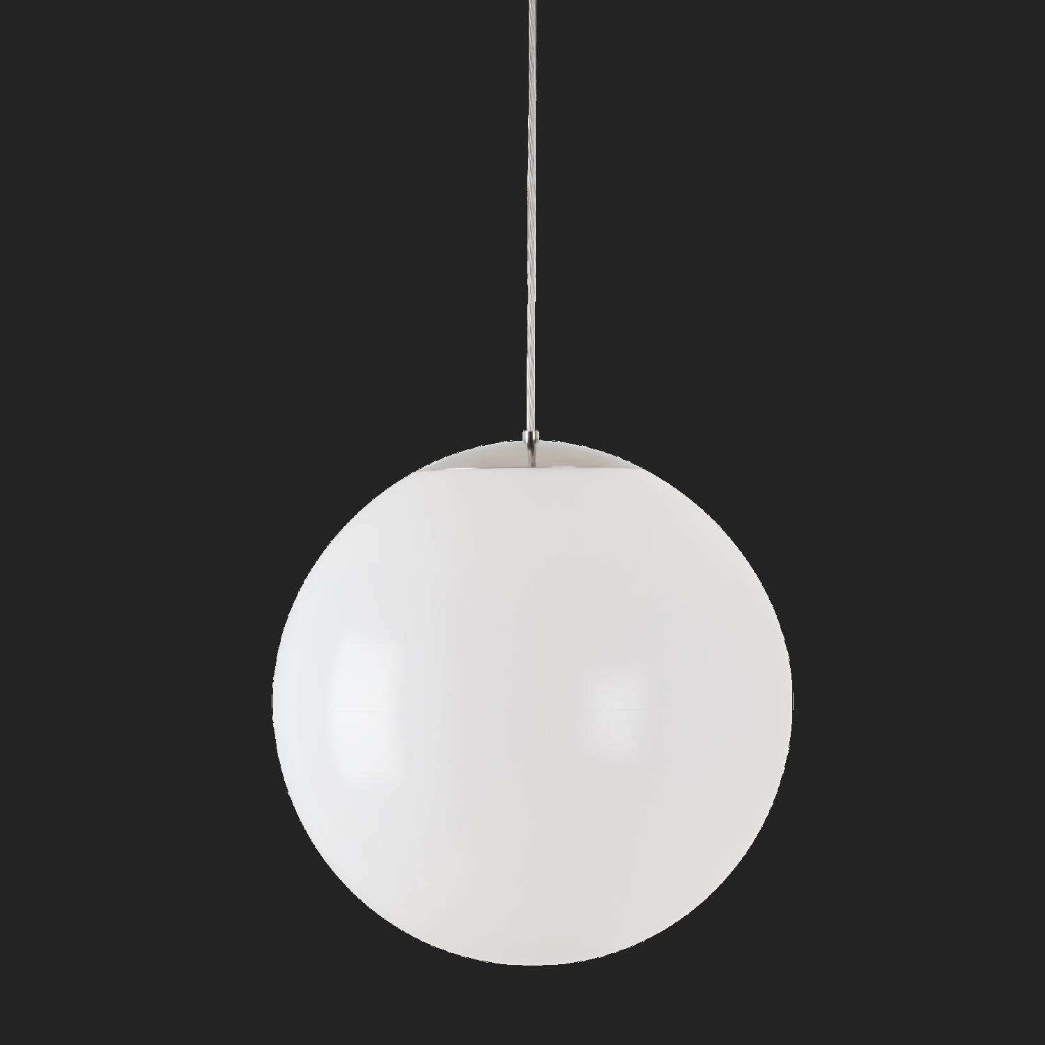 OS ISI72243 ISIS S4 PM HP závěsné plastové svítidlo nerez leštěná / bílá IP40 3000 K 58W LED nouzové kombinované 3 h (původní kód OS 72243) - OSMONT