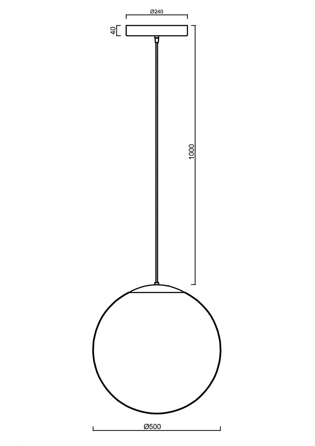 OS ISI72740 ISIS S4 PM HP závěsné plastové svítidlo bílá IP40 4000 K 58W LED nouzové kombinované 3 h (původní kód OS 72740) - OSMONT (obrázek 3)
