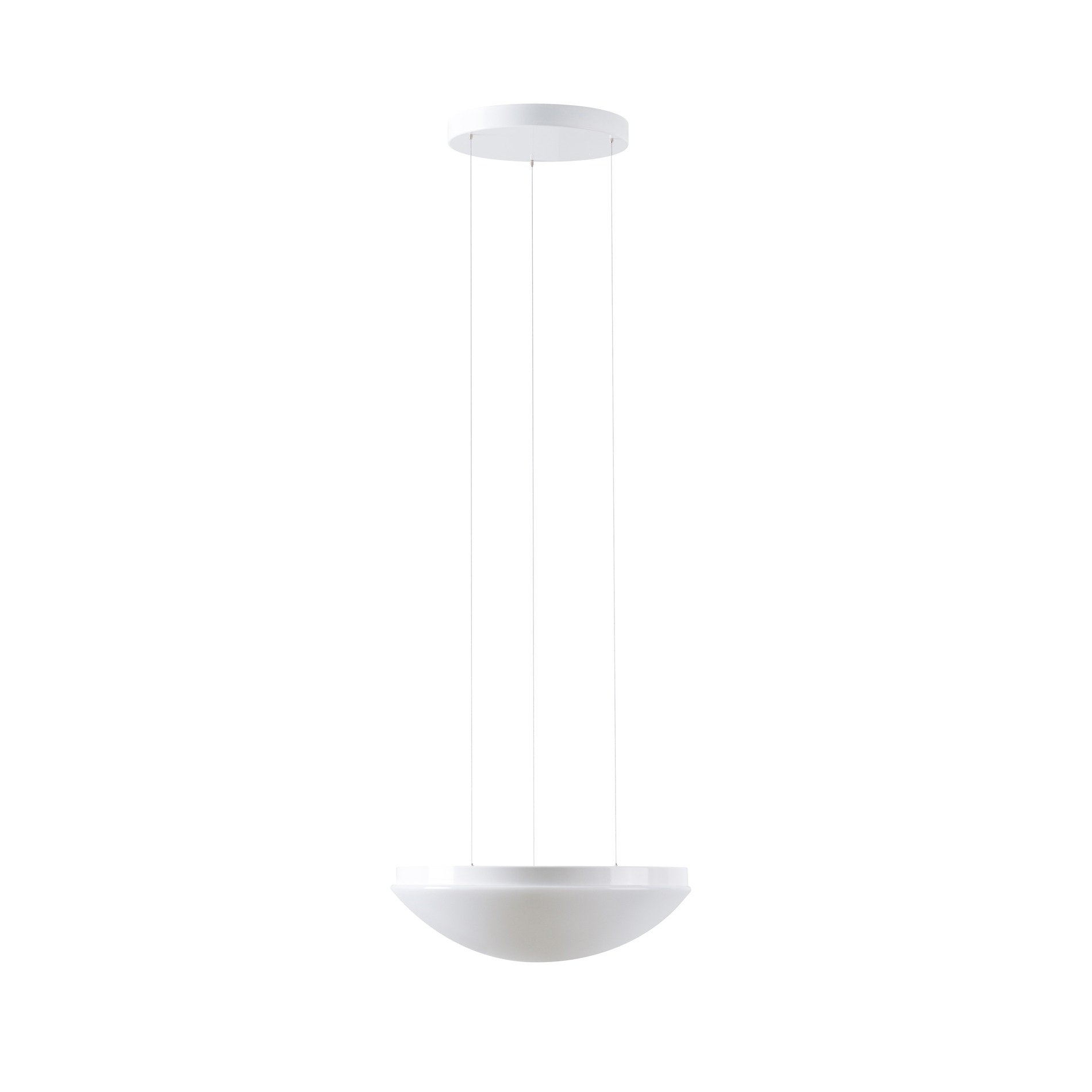 OS TIT68000 TITAN LE2 závěsné plastové svítidlo bílá IP40 3000 K 24W LED - OSMONT