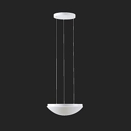 Obrázek pro produkt TITAN LE2 závěsné plastové svítidlo bílá IP40 4000 K 27W LED DALI (původní kód OS 68509) - OSMONT