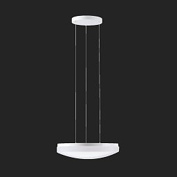 Obrázek pro produkt SAGITA LE2 závěsné plastové svítidlo bílá IP40 4000 K 27W LED DALI (původní kód OS 68751) - OSMONT