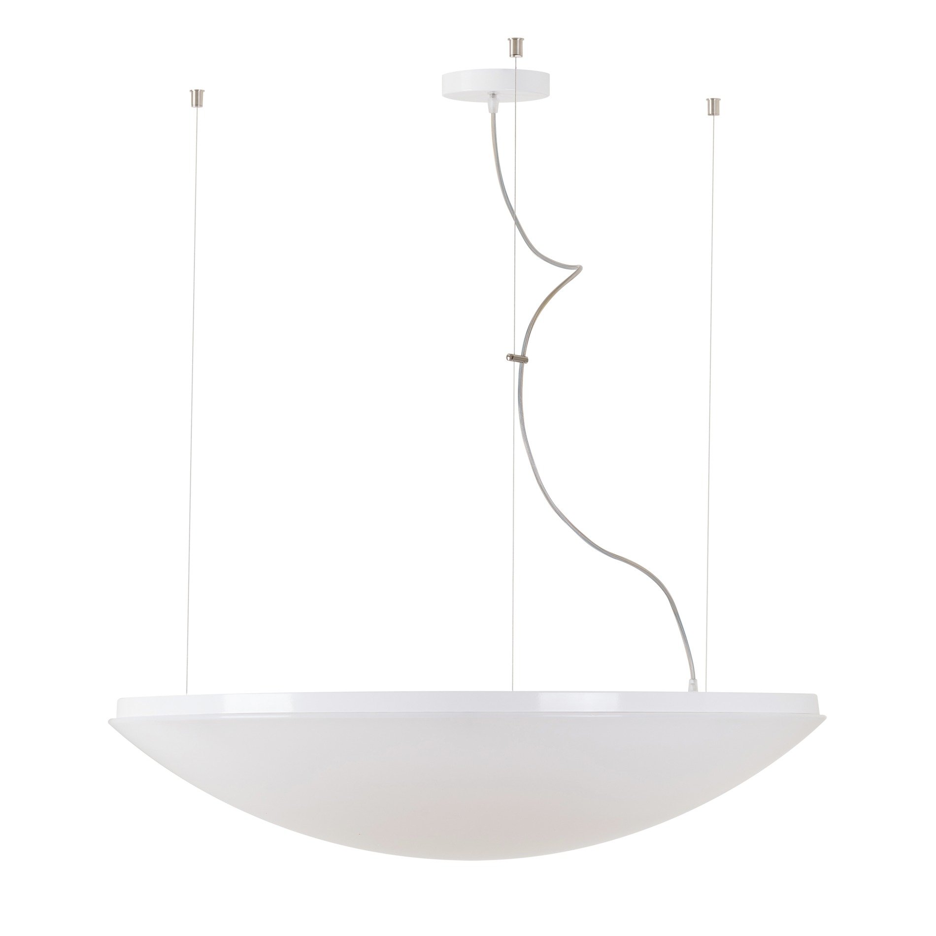 OS TIT52040 TITAN L5 závěsné plastové svítidlo bílá IP40 6x25W E27 - OSMONT