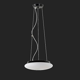 Obrázek pro produkt SATURN L1 závěsné skleněné svítidlo černá / bílá IP20 3000 K 16W LED (původní kód OS 60451) - OSMONT