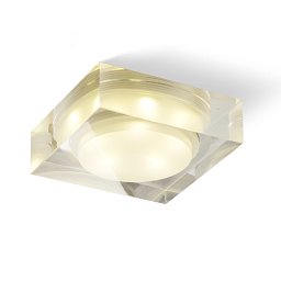 Obrázek pro produkt Zápustné svítidlo EOS čtvercová zápustná čirá satinovaná 230V/35 - RED - DESIGN RENDL