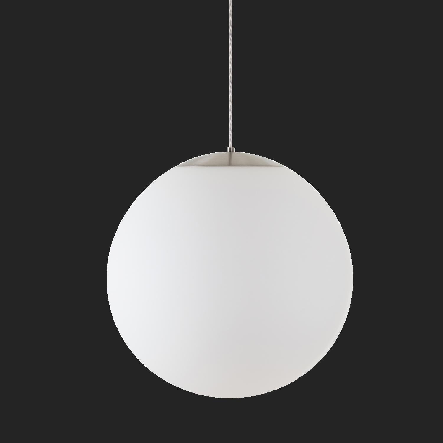 OS ISI72774 ISIS S4 PM-M HP závěsné plastové svítidlo nerez broušená / bílá IP40 4000 K 58W LED nouzové kombinované 3 h (původní kód OS 72774) - OSMONT