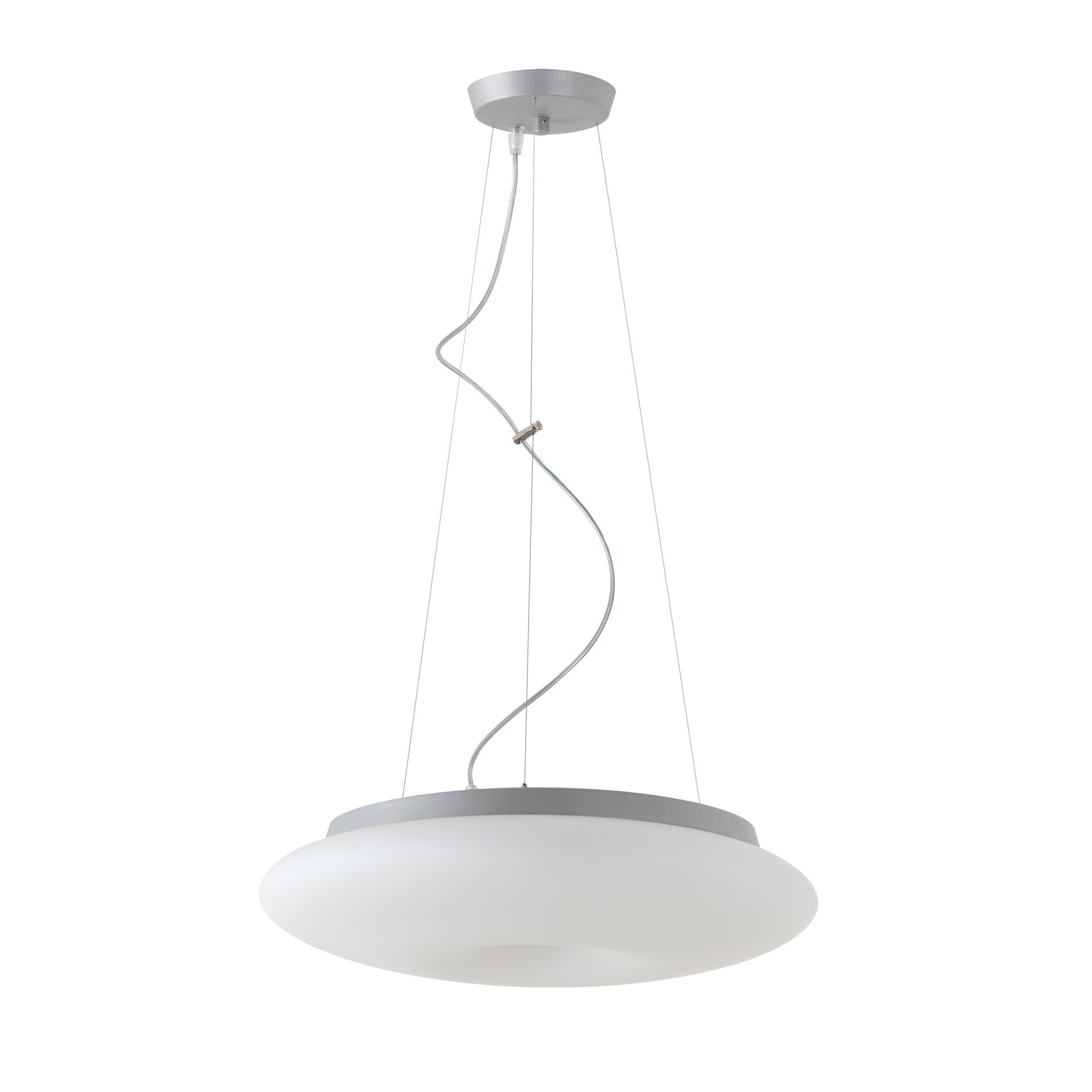 OS SAT60453 SATURN L2 závěsné skleněné svítidlo stříbrná / bílá IP20 3000 K 31W LED DALI (původní kód OS 60453) - OSMONT