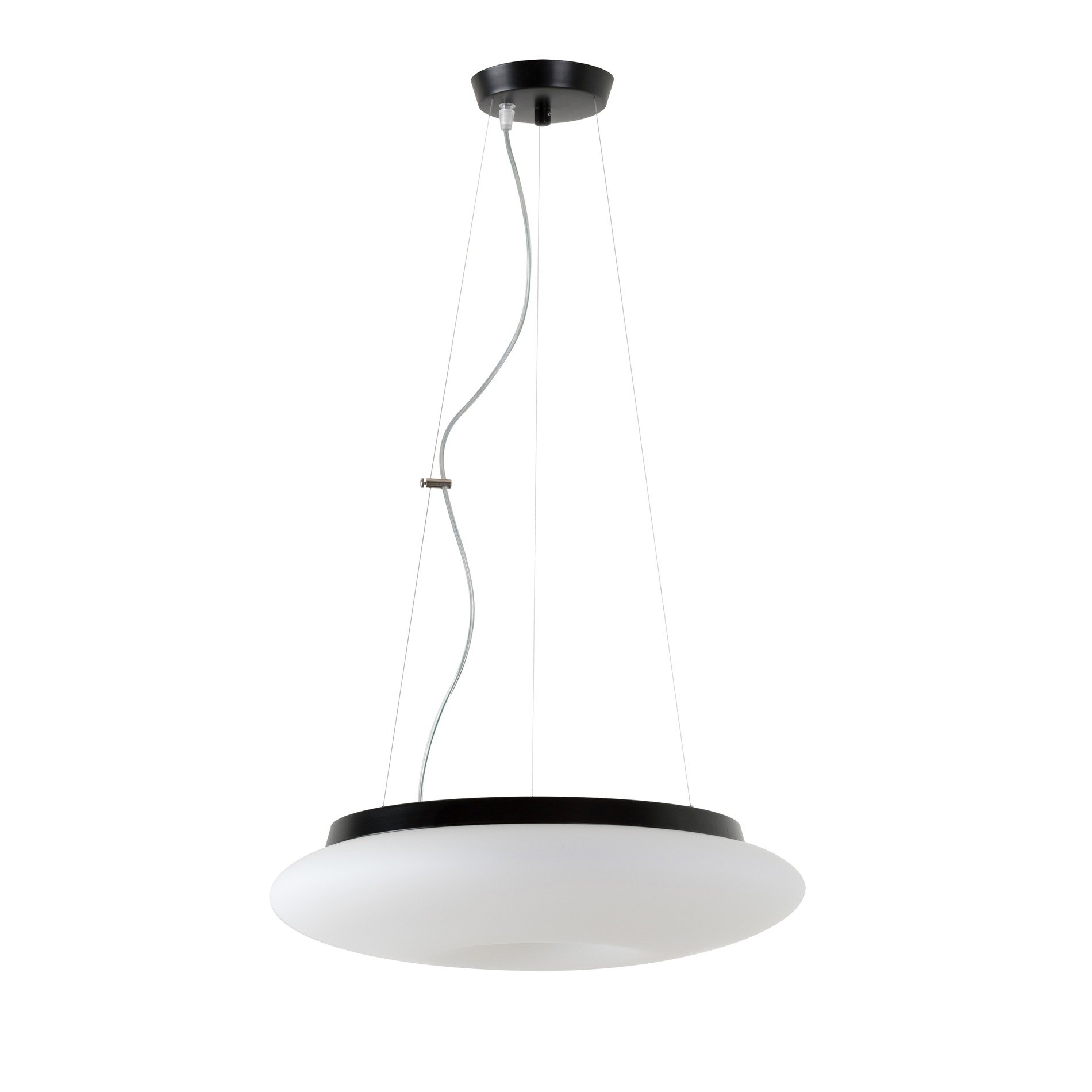 OS SAT60455 SATURN L2 závěsné skleněné svítidlo černá / bílá IP20 3000 K 31W LED DALI (původní kód OS 60455) - OSMONT