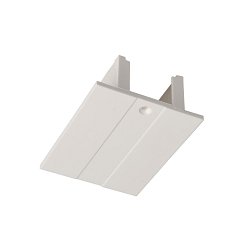 Obrázek pro produkt Deko-Light kolejnicový systém 3-fázový 230V D Line krycí panel napájení levé/pravé bílá RAL 9016 73,4 mm - DEKOLIGHT