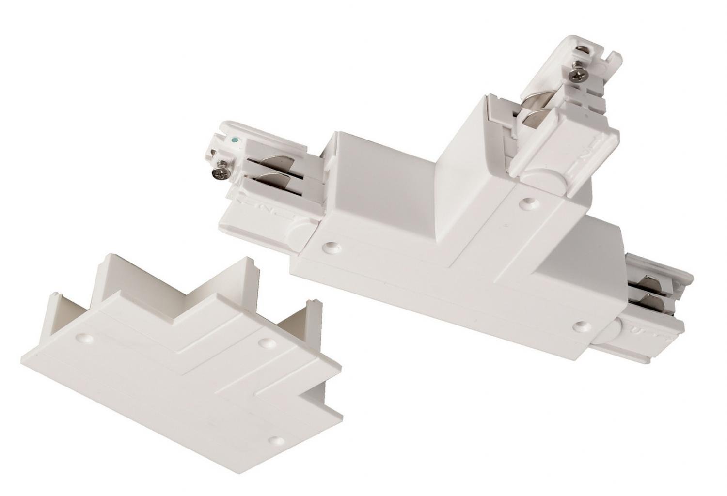 IMPR 710093 Deko-Light kolejnicový systém 3-fázový 230V D Line krycí panel T-spojka bílá RAL 9016 99 mm (obrázek 4)