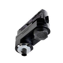 Obrázek pro produkt Deko-Light kolejnicový systém 3-fázový 230V D Line 3-fázový adaptér pro montáž svítidel vč. montážního příslušenství 220-240V AC/50-60Hz černá RAL 9011 84 mm - DEKOLIGHT