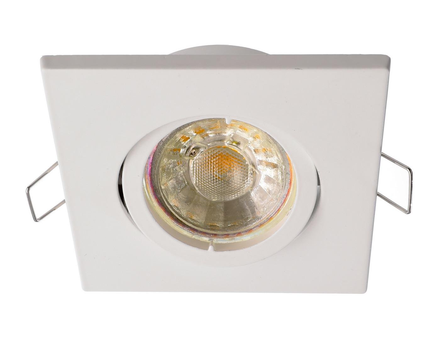 IMPR 110029 Deko-Light stropní vestavné svítidlo Alioth 2 hranaté 12V AC/DC GU5.3 / MR16 1x max. 35,00 W 90 mm bílá RAL 9003 - LIGHT IMPRESSIONS