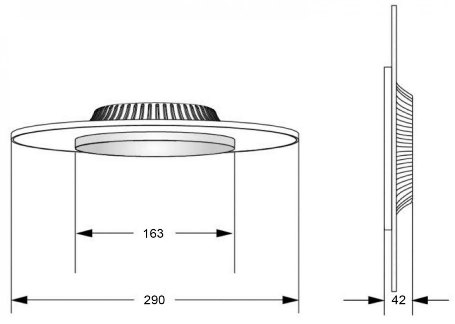 IMPR 620034 Deko-Light stropní přisazené svítidlo Zaniah 12W, kryt kobaltová modrá 220-240V AC/50-60Hz 12,00 W 3000 K 1512 lm bílá (obrázek 8)