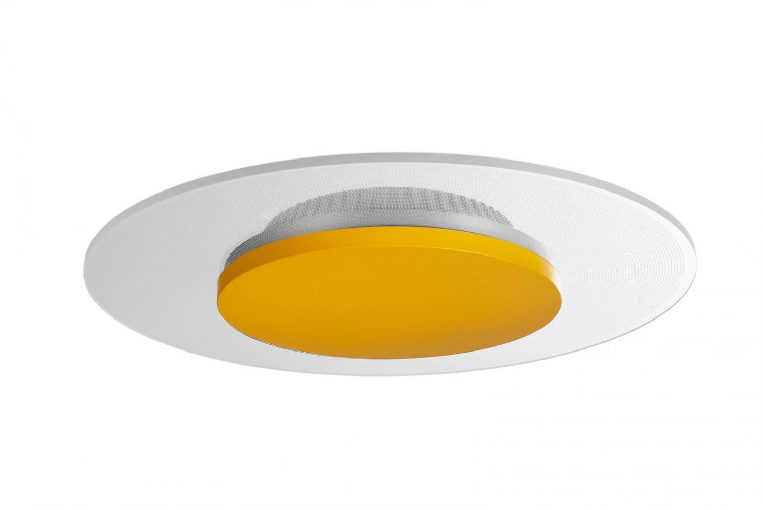 IMPR 620037 Deko-Light stropní přisazené svítidlo Zaniah 12W, kryt šafranová žlutá 220-240V AC/50-60Hz 12,00 W 3000 K 1512 lm bílá - LIGHT IMPRESSIONS
