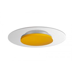 Obrázek pro produkt Deko-Light stropní přisazené svítidlo Zaniah 12W, kryt šafranová žlutá 220-240V AC/50-60Hz 12,00 W 3000 K 1512 lm bílá - DEKOLIGHT