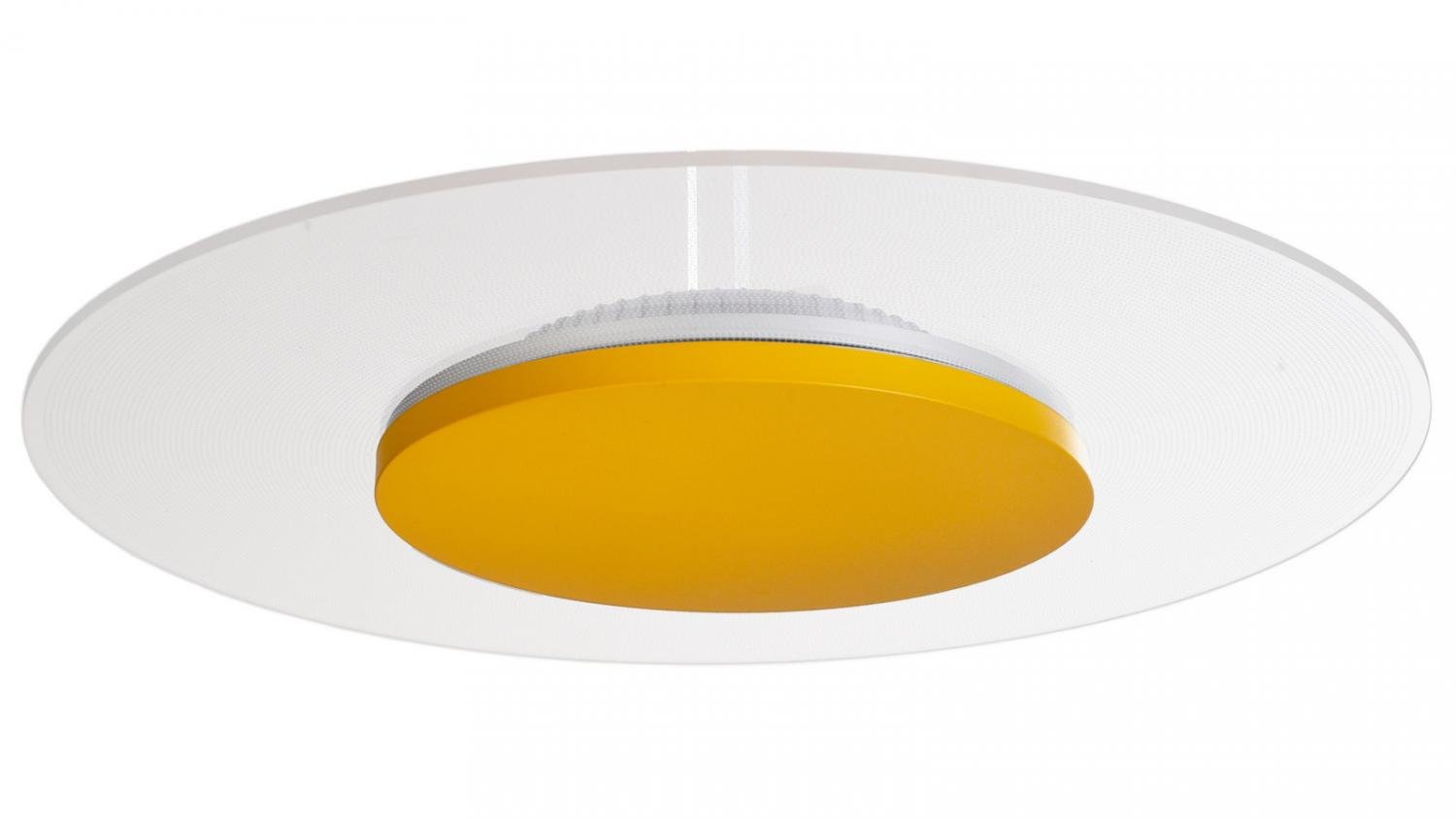 IMPR 620045 Deko-Light stropní přisazené svítidlo Zaniah 18W, kryt šafranová žlutá 220-240V AC/50-60Hz 18,00 W 3000 K 2021,68 lm bílá - LIGHT IMPRESSIONS