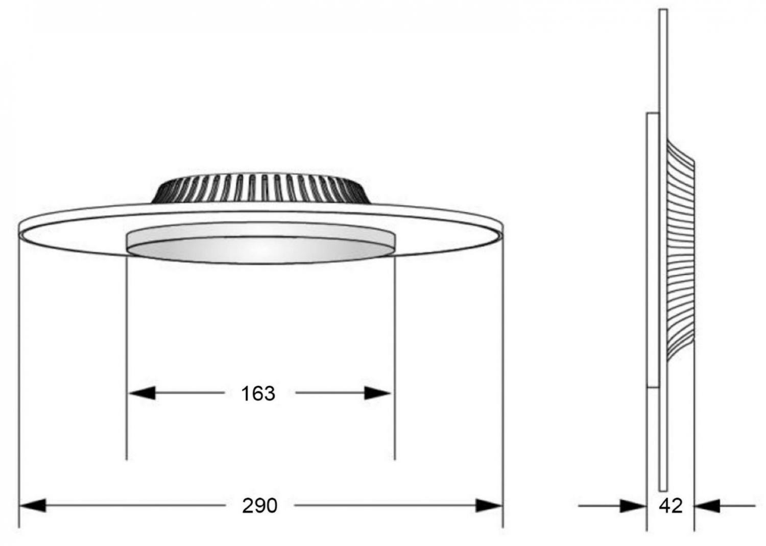 IMPR 620039 Deko-Light stropní přisazené svítidlo Zaniah 12W, kryt černá 220-240V AC/50-60Hz 12,00 W 3000 K 1512 lm bílá (obrázek 8)