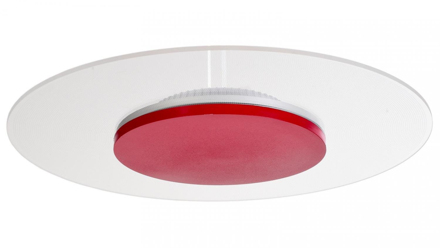 IMPR 620052 Deko-Light stropní přisazené svítidlo Zaniah 24W, kryt rubínová červená 220-240V AC/50-60Hz 24,00 W 3000 K 2567,93 lm bílá - LIGHT IMPRESSIONS