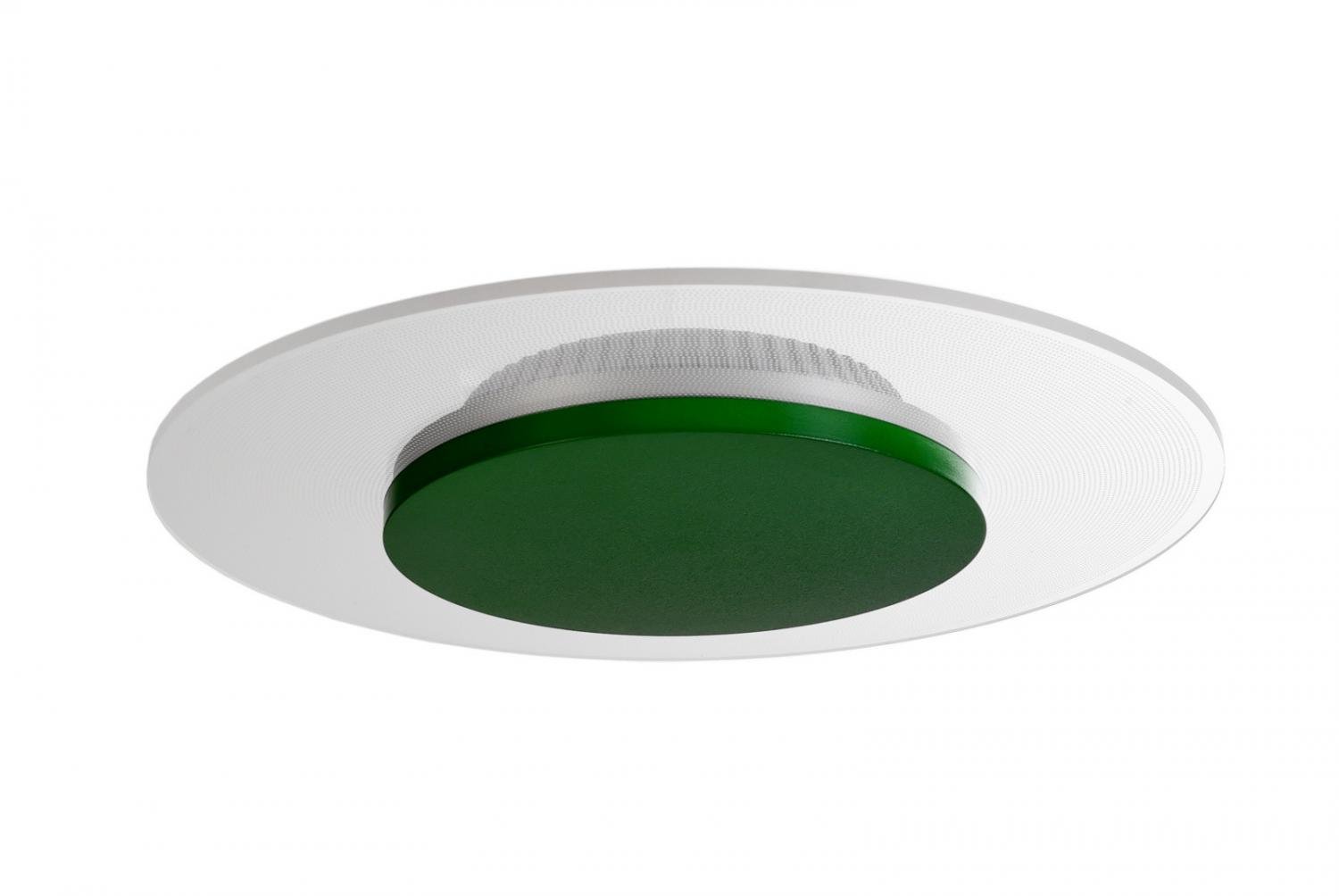 IMPR 620035 Deko-Light stropní přisazené svítidlo Zaniah 12W, kryt listová zelená 220-240V AC/50-60Hz 12,00 W 3000 K 1512 lm bílá - LIGHT IMPRESSIONS