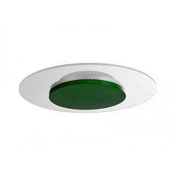 Obrázek pro produkt Deko-Light stropní přisazené svítidlo Zaniah 12W, kryt listová zelená 220-240V AC/50-60Hz 12,00 W 3000 K 1512 lm bílá - DEKOLIGHT