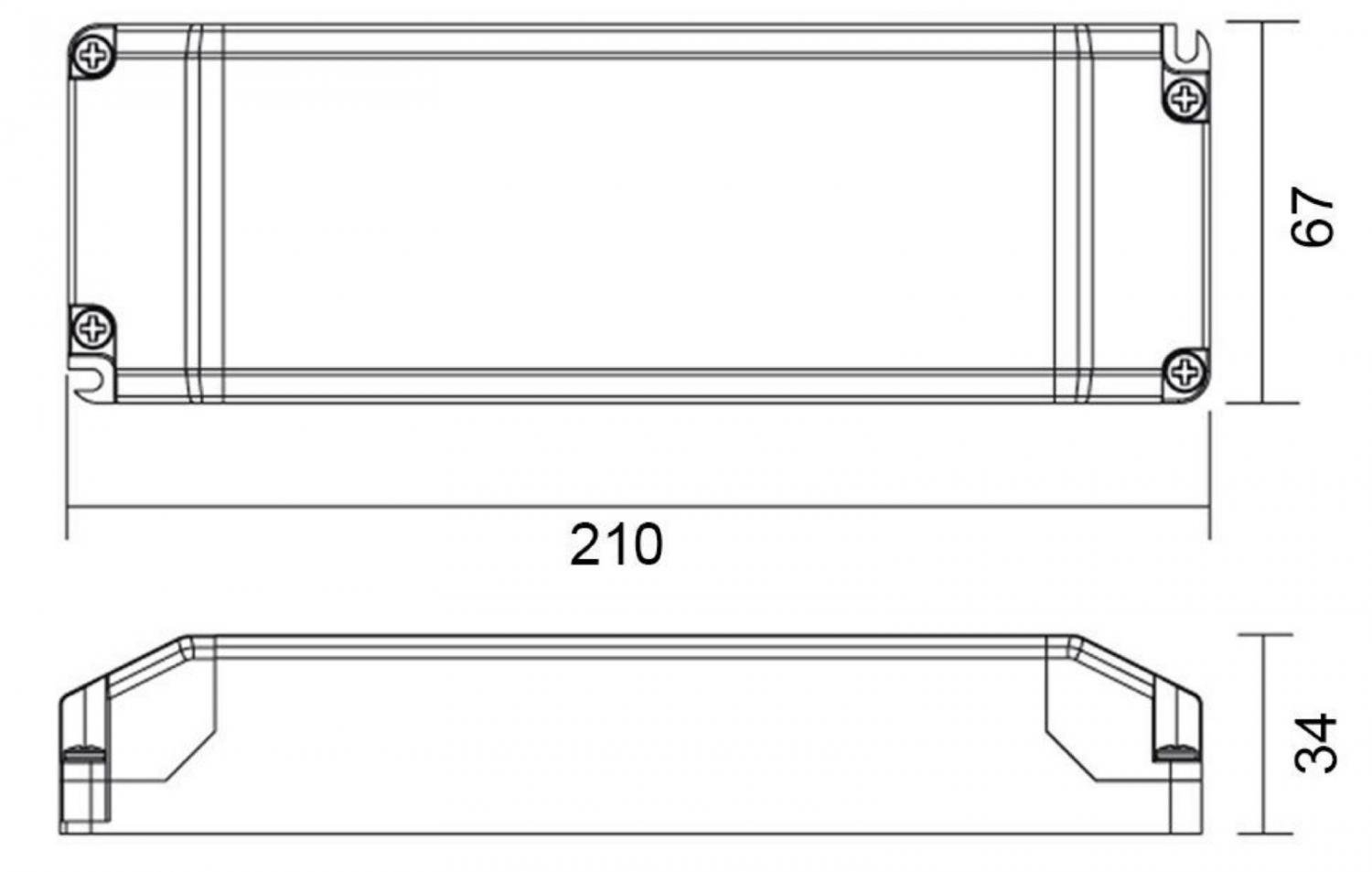 IMPR 862241 Deko-Light LED-napájení BASIC, DIM, CV, 12V 34-100W konstantní napětí 2700-8300 mA IP20 stmívatelné 12V DC 34,00-100,00 W (obrázek 2)
