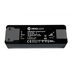 Obrázek pro produkt Deko-Light LED-napájení BASIC, CC, V8-30-500mA/30W konstantní proud 500 mA IP20 30-60V DC 15,00-30,00 W - DEKOLIGHT