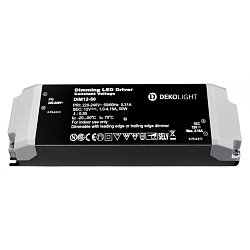 Obrázek pro produkt Deko-Light LED-napájení BASIC, DIM, CV 12V 12-50W konstantní napětí 1000-4610 mA IP20 stmívatelné 12V DC 12,00-50,00 W - DEKOLIGHT