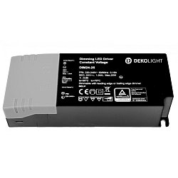 Obrázek pro produkt Deko-Light LED-napájení BASIC, DIM, CV, 24V 2,5-25W konstantní napětí 105-1040 mA IP20 stmívatelné 24V DC 2,50-25,00 W - DEKOLIGHT