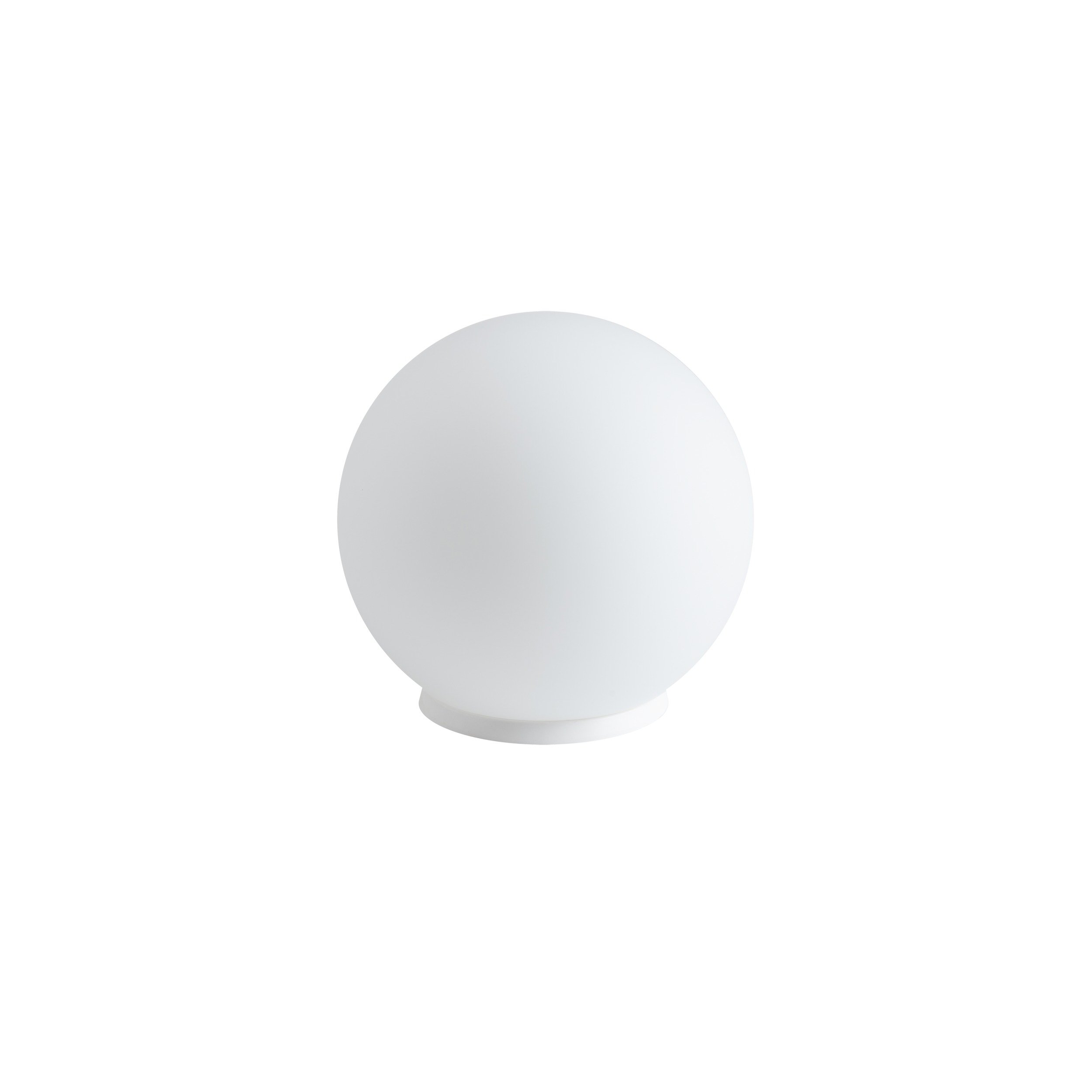OS BIA58004 BIANCA 2 stolní skleněná lampa bílá IP40 40W E27 (původní kód OS 58004) - OSMONT