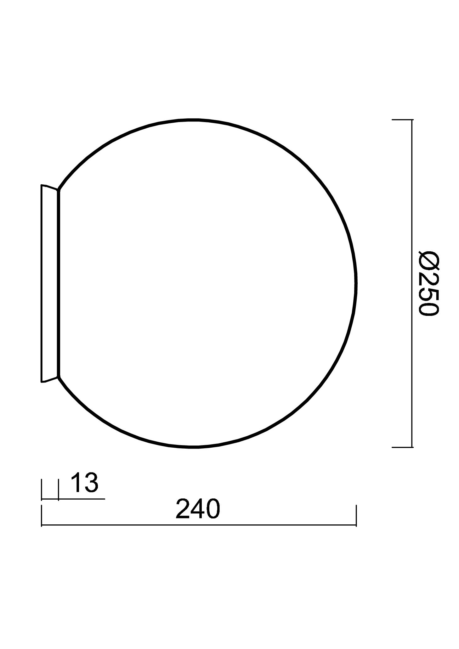 OS BIA50537 BIANCA 2 stolní skleněná lampa mosaz leštěná / bílá IP40 40W E27 (původní kód OS 50537) - OSMONT (obrázek 3)
