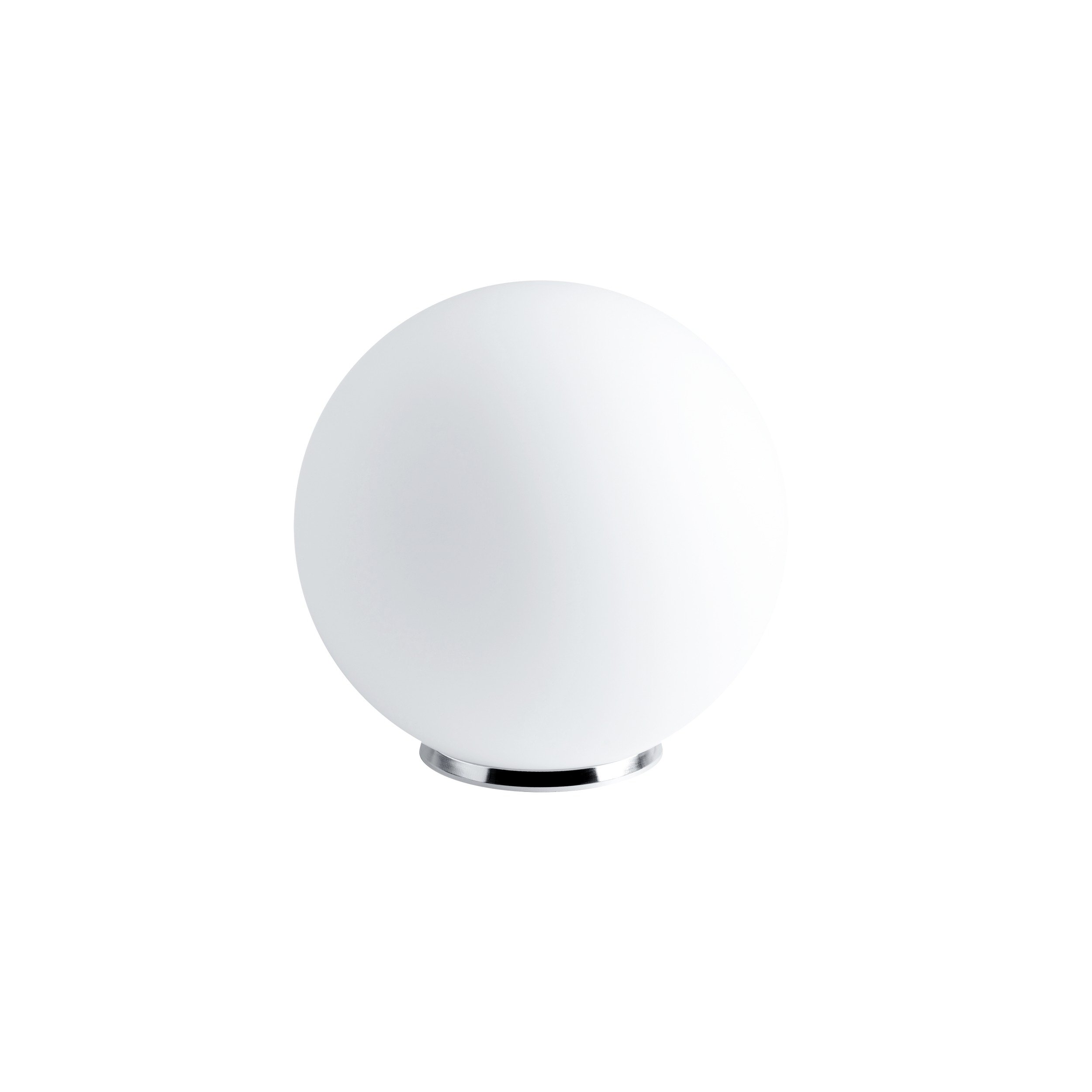 OS BIA50540 BIANCA 3 stolní skleněná lampa chrom / bílá IP40 60W E27 (původní kód OS 50540) - OSMONT