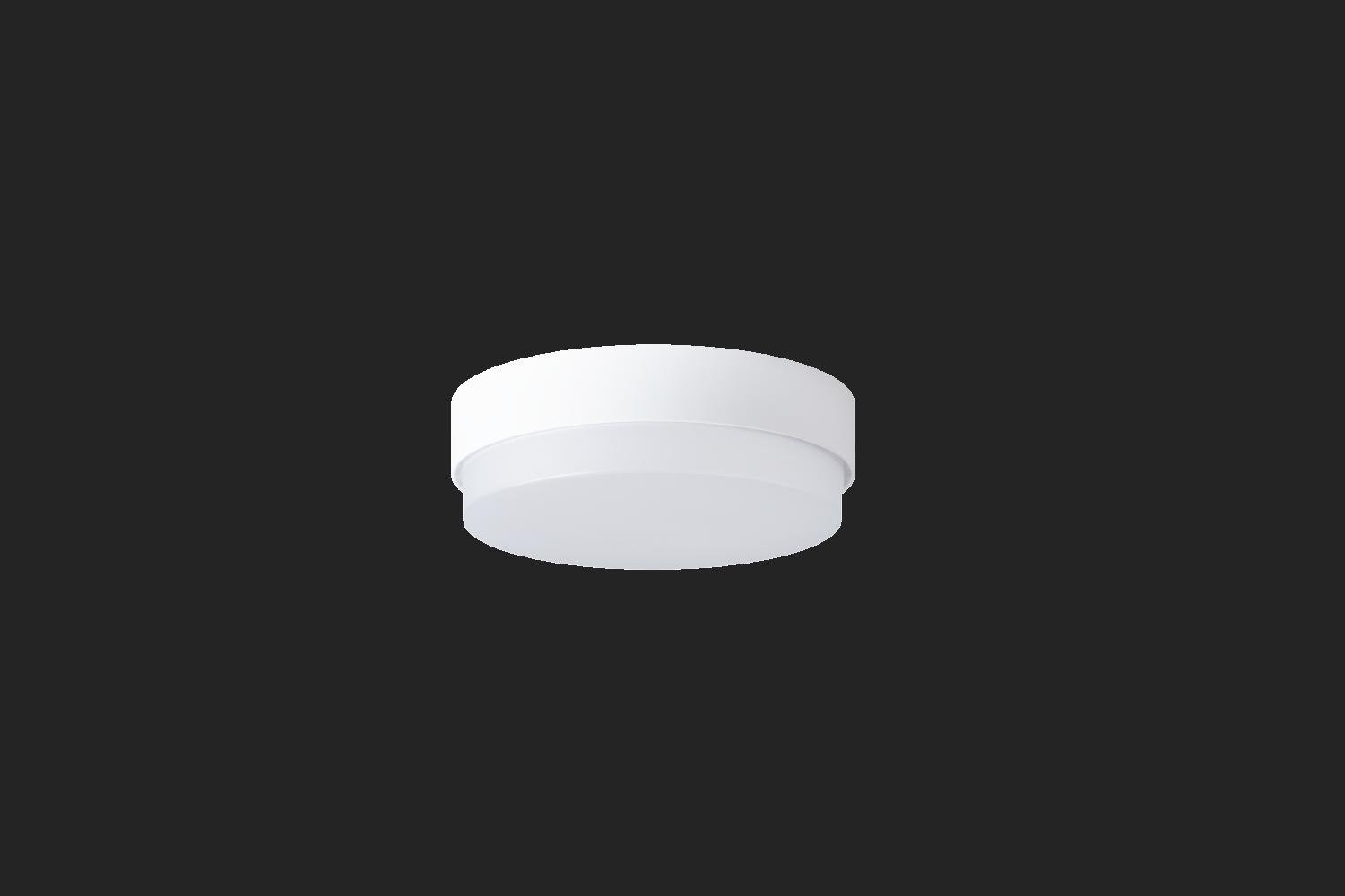 Levně OS TRI57707 TRITON 1 stropní/nástěnné průmyslové plastové svítidlo bílá IP65 4000 K 19W LED nouzové kombinované 3 h (původní kód OS 57707) - OSMONT