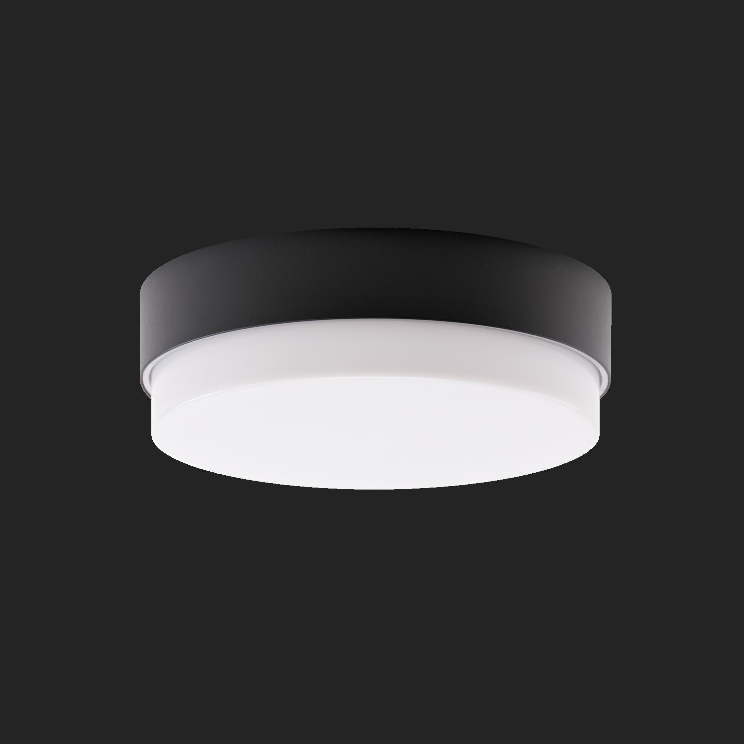 OS TRI57785 TRITON 2 stropní/nástěnné průmyslové plastové svítidlo černá / bílá IP65 4000 K 20W LED HF nouzové kombinované 3 h (původní kód OS 57785) - OSMONT