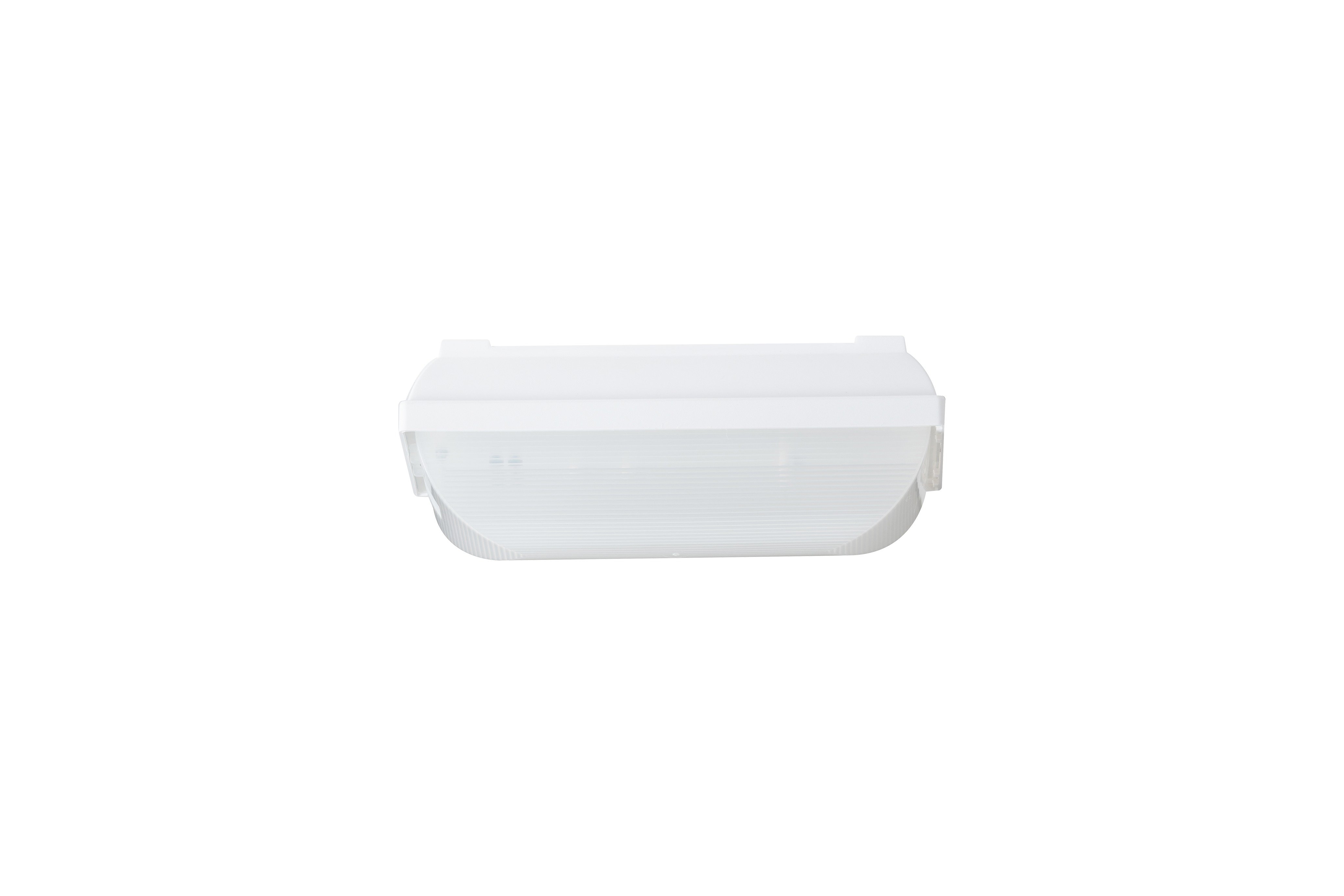 OS ELE57260 ELEKTRA 1 stropní/nástěnné průmyslové plastové svítidlo bílá IP54 3000 K 8W LED (původní kód OS 57260) - OSMONT