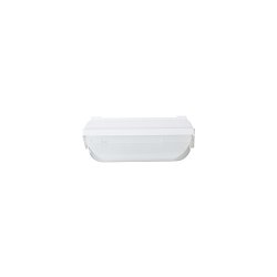 Obrázek pro produkt ELEKTRA 1 stropní/nástěnné průmyslové plastové svítidlo bílá IP54 3000 K 8W LED (původní kód OS 57260) - OSMONT