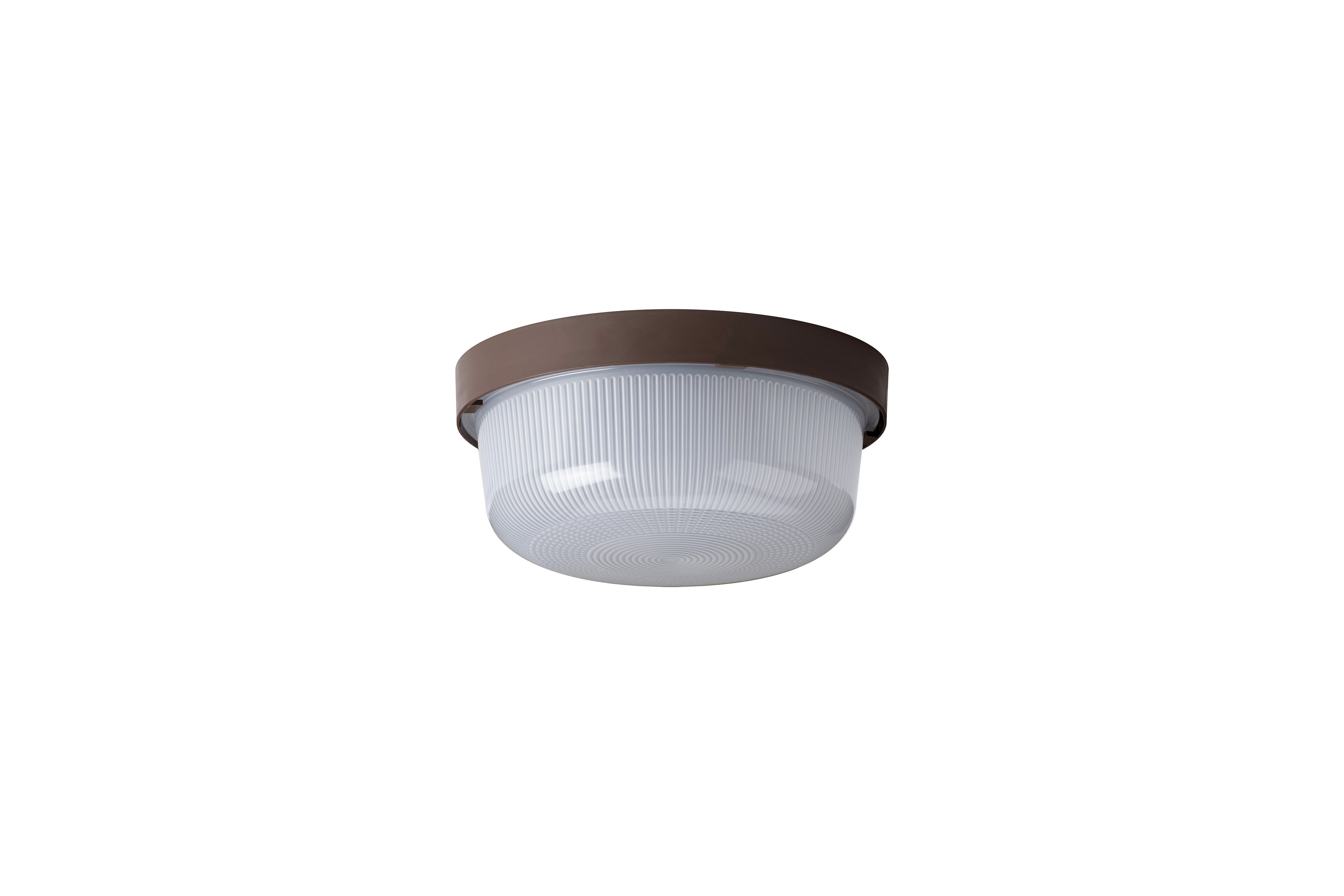 OS ELE50621 ELEKTRA 3 stropní/nástěnné průmyslové plastové svítidlo hnědá / bílá IP54 4000 K 8W LED (původní kód OS 50621) - OSMONT