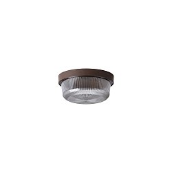 Obrázek pro produkt ELEKTRA 3 stropní/nástěnné průmyslové plastové svítidlo hnědá / čirá IP54 60W E27 (původní kód OS 50008) - OSMONT